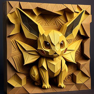 3D model st Pichu from Pokemon (STL)